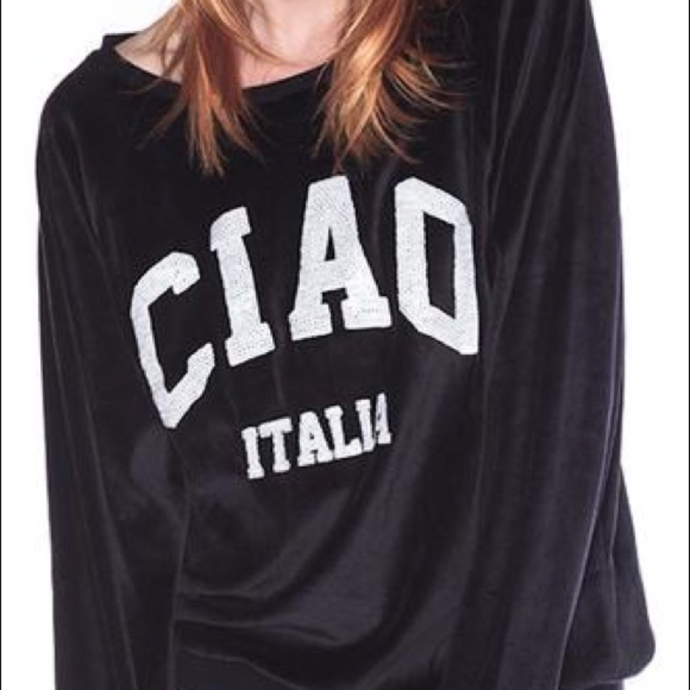 CIAO Italia Sweatshirt Wildfox White label